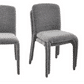 BRISCO DINING CHAIR - AUBERGINE - STACKABLE