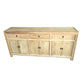 SHULI CHINESE ANTIQUE REPRODUCTION BUFFET SIDEBOARD 6-DOORS 3-DRAWERS IN RECLAIMED ELM - MyChocolateWood
