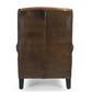 ABE HAND MADE COWHIDE & GENUINE LEATHER ARMCHAIR - MyChocolateWood