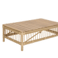 GARLAND 4 PIECE ACACIA WOOD OUTDOORS LOUNGE SETTING LIGHT BAMBOO FINISH/MIXED SAND COLOUR - MyChocolateWood