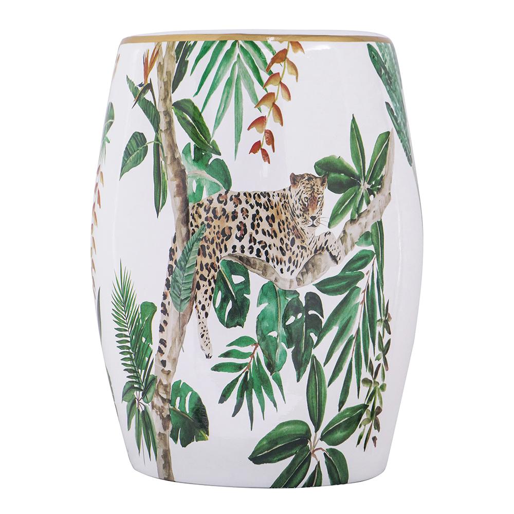 SAVANNA CERAMIC STOOL - MyChocolateWood
