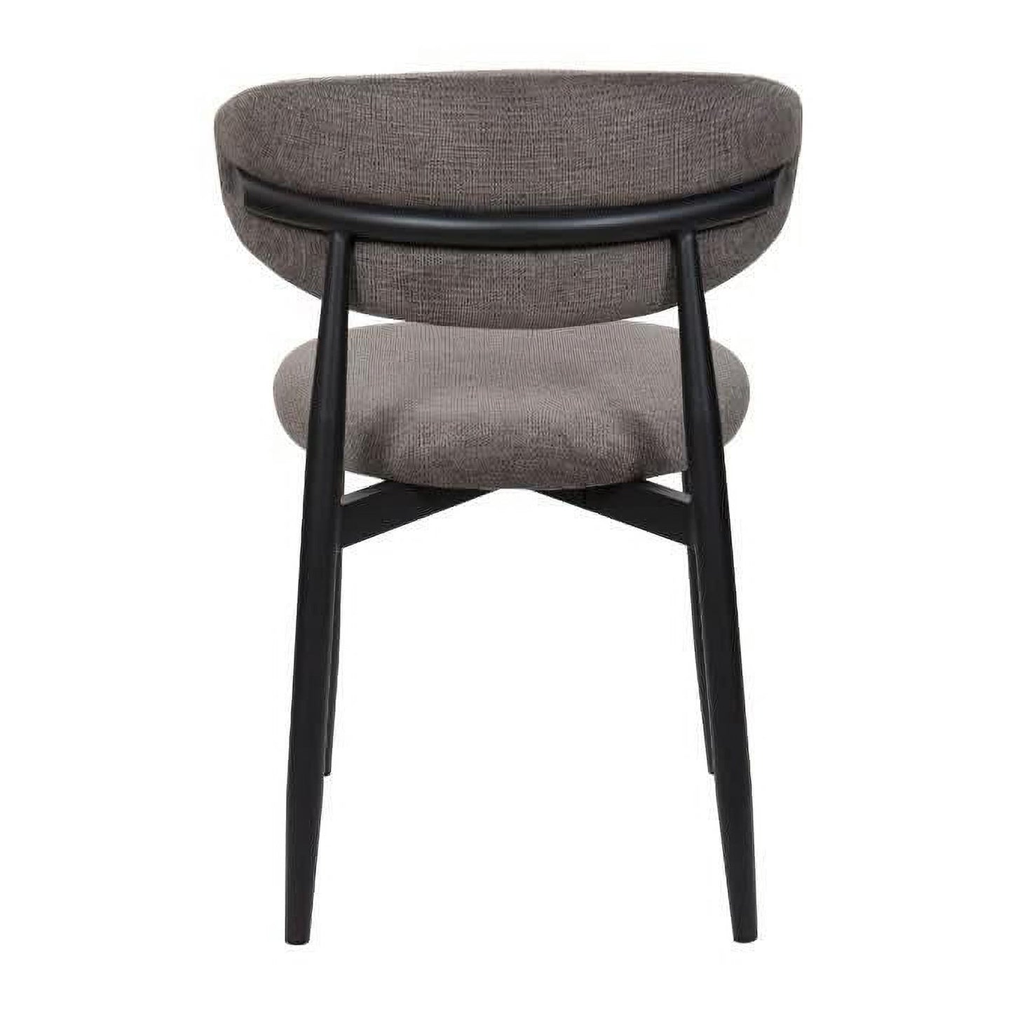 LYNDON FABRIC DINING CHAIR GRAY