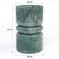 MANI SOLID MARBLE SIDE TABLE/LAMP TABLE/ACCENT TABLE - MyChocolateWood