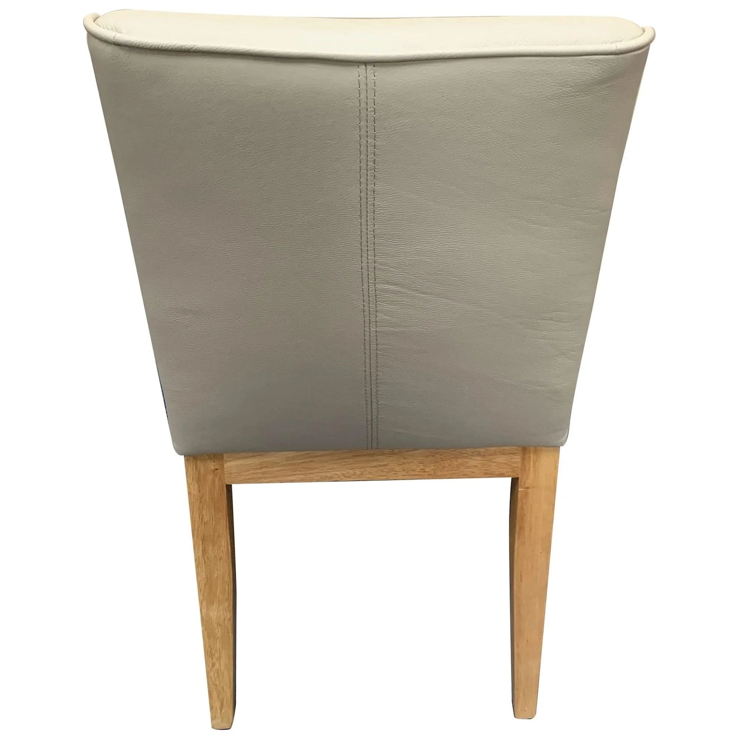 MORROW LEATHER DINING CHAIR LIGHT MOCHA/NATURAL - MyChocolateWood