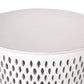 MELODIA ROUND WOODEN COFFEE TABLE - INDOOR/OUTDOOR DISTRESSED - MyChocolateWood