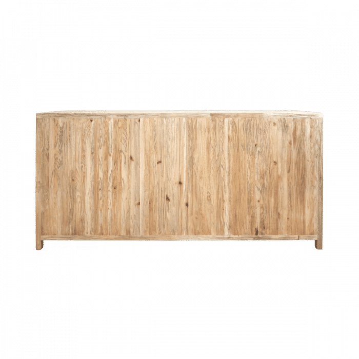 JOELLE 18-DRAWER 6-DOOR FILE CABINET DISTRESSED NATURAL - MyChocolateWood