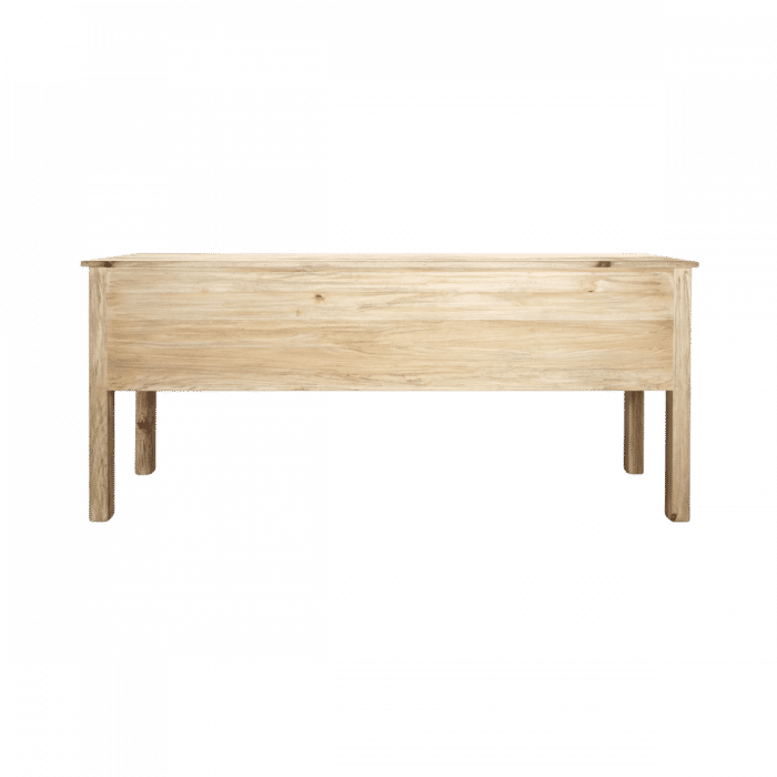JOELLE 4-DRAWER 2-DOOR BUFFET/SIDEBOARD DISTRESSED NATURAL - MyChocolateWood