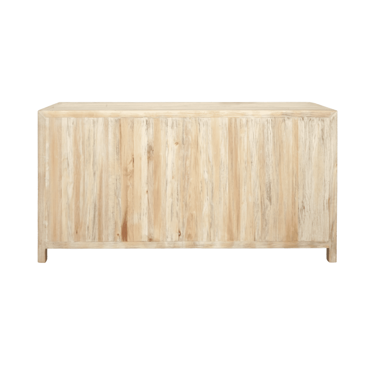 JOELLE 4-DRAWER 4-DOOR SIDEBOARD/BUFFET DISTRESSED NATURAL - MyChocolateWood