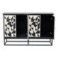DELTA  MOTHER OF PEARL HAND INLAY 4-DOOR SIDEBOARD/BUFFET - MyChocolateWood