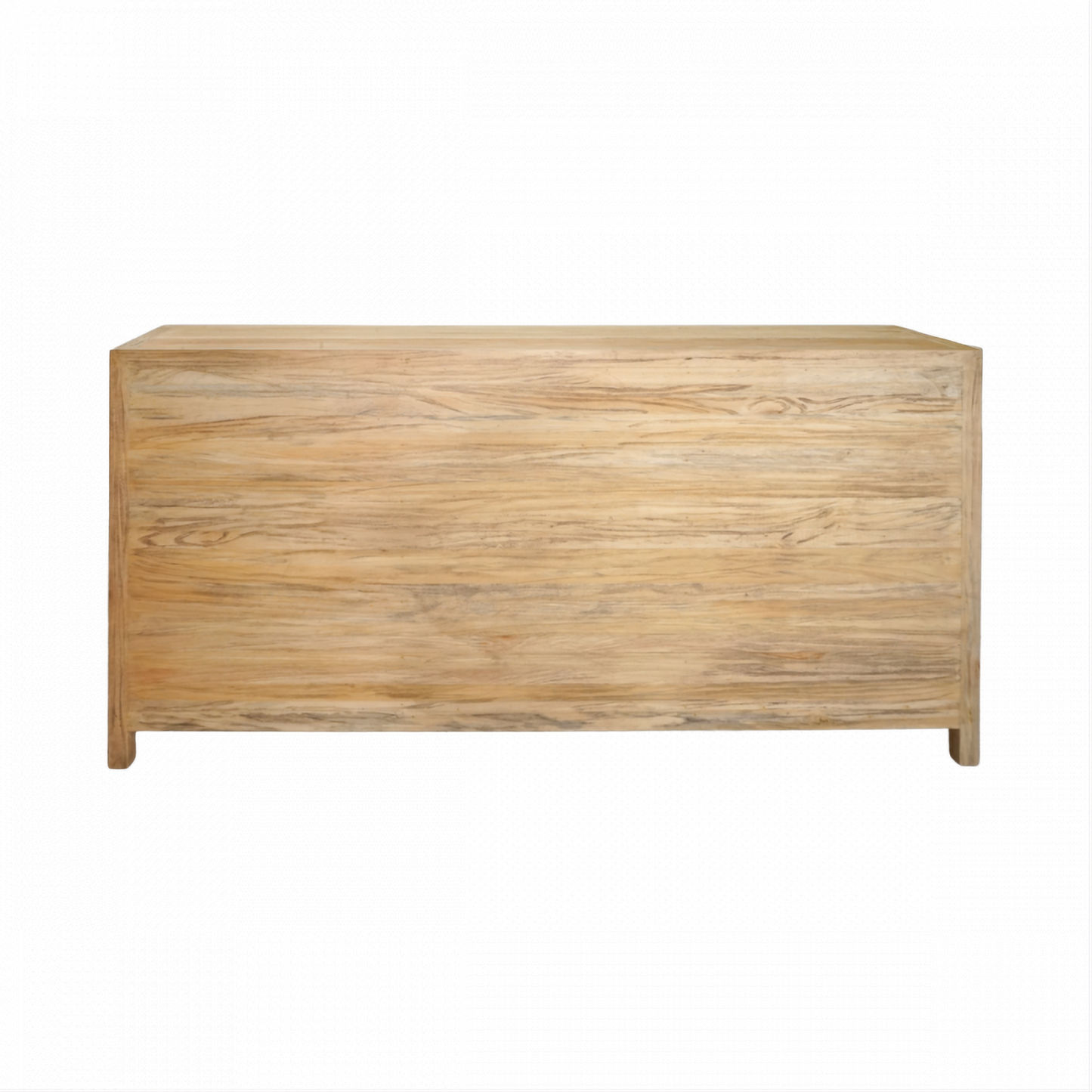 Joelle 6-Drawer Dresser in Distressed Rustic - Chocolate Wood