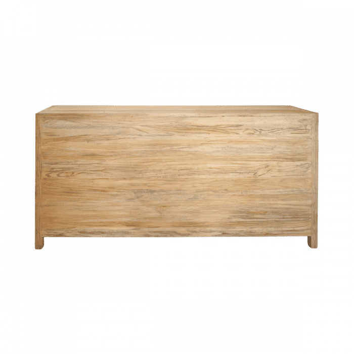 JOELLE 6-DRAWER DRESSER/CHEST OF 6 DRAWERS DISTRESSED RUSTIC - MyChocolateWood