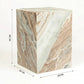 SIMA  SOLID MARBLE SIDE TABLE/LAMP TABLE/ACCENT TABLE - MyChocolateWood