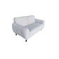 BARBOUR FABRIC 2-SEATER SOFA SILVER - MyChocolateWood
