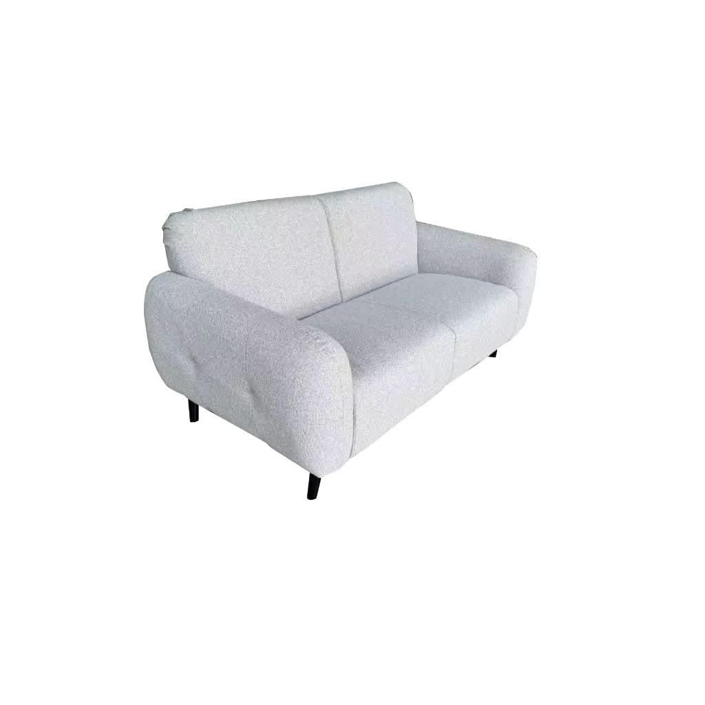 BARBOUR FABRIC 2-SEATER SOFA SILVER - MyChocolateWood