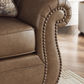 EMBER 3 SEATER FAUX LEATHER SOFA BED WITH QUEEN MEMORY FOAM MATTRESS BROWN - MyChocolateWood