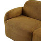 LORELEI  4-SEATER MODULAR FABRIC SOFA - TOFFEE COLOUR - MyChocolateWood
