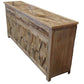 TREMAYNE RECYCLED ELM RUSTIC BUFFET/SIDEBOARD 3 DRAWERS/6 DOORS PARQUETRY PATTERN 200CM - MyChocolateWood