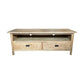 FITAN SOLID OAK  2-DRAWER TELEVISION UNIT ETU NATURAL 140CM - MyChocolateWood