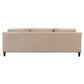 ORVIL-3-SEATER SOFA TAUPE VELVET - MyChocolateWood