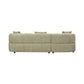 Elvina Fabric 2-Seater Sofa w/ LHF Chaise Pistachio