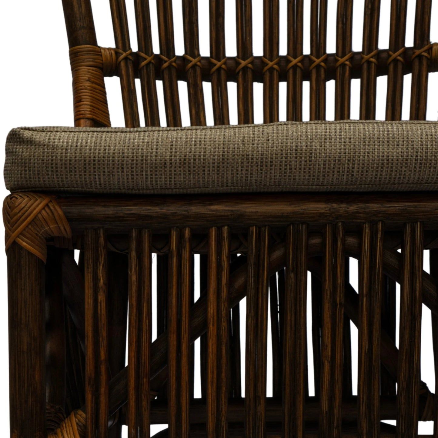 Bracken Rattan Bar Stool / Counter Stool - Antique