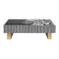 CYNTHIA PEARL VORTEX  MOTHER OF PEARL HAND INLAY COFFEE TABLE - MyChocolateWood
