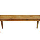 LINDI RUSTIC COUNTRY BENCH RECYCLED ELM WOOD 113CM - MyChocolateWood