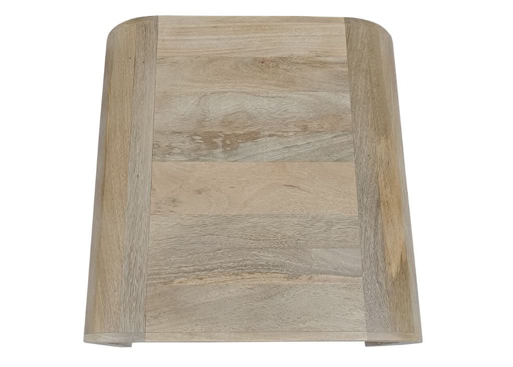 NIVAN MANGO WOOD SIDE TABLE OCCASIONAL TABLE NATURAL - MyChocolateWood