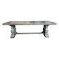 DEVO RECYCLED HARDWOOD TIMBER RUSTIC DINING TABLE GREY 250CM (Copy) - MyChocolateWood