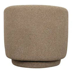 BRYNN BOUCLE SWIVEL ARMCHAIR COCOA - MyChocolateWood