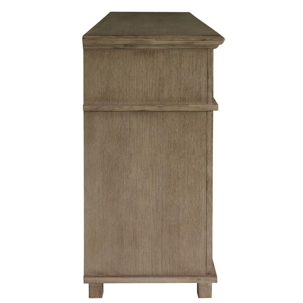 DEVONSHIRE ACACIA TIMBER BUFFET/SIDEBOARD BRUSHED KHAKI - MyChocolateWood