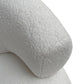 Daventry Ashwood/Fine Boucle Occasional Chair/Lounge Chair - Snow