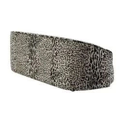 ROSQUIN 3-SEATER LEOPARD CHENILLE FABRIC SOFA - MyChocolateWood