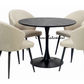 DARLA HAMPTON FABRIC DINING CHAIR BEIGE - MyChocolateWood