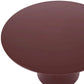 ASPEN 5 PIECE DINING SET:1 ROUND DINING TABLE  120CM CHERRY & 4 ASPEN DINING CHAIRS