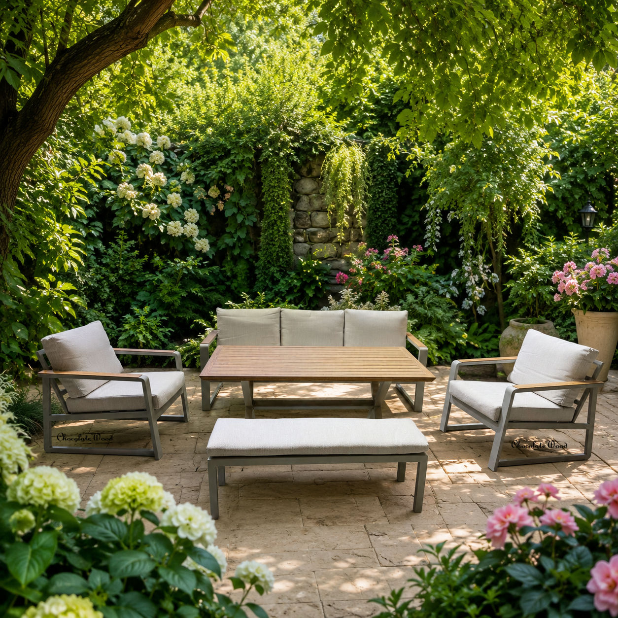 Lumi 5-Piece Outdoor Lounge Setting
