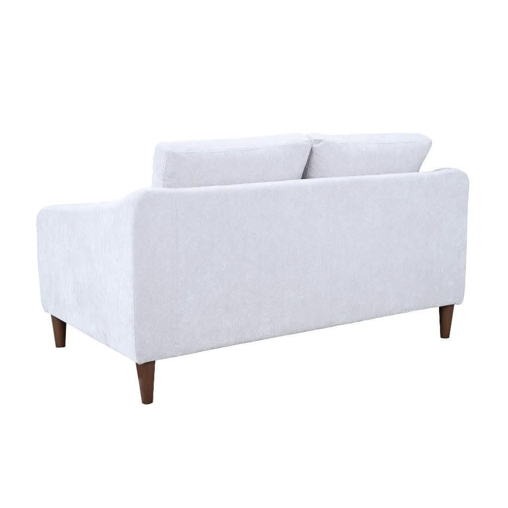 BALLINA FABRIC 2-SEATER SOFA + 3-SEATER  SOFA PLATINUM - MyChocolateWood