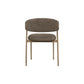 Leemor Fabric Dining Chair Taupe/Light Smoke Colour