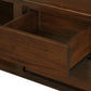 TANAKA SOLID MAHOGANY TV/ENTERTAINMENT UNIT 2000MM WITH 4 DRAWERS & 2 SHELVES IN MAHOGANY - MyChocolateWood
