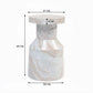 SAGE SOLID MARBLE SIDE TABLE/LAMP TABLE/ACCENT TABLE - MyChocolateWood
