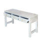 HEIDI MOTHER OF PEARL 3-DRAWER CONSOLE TABLE/HALL TABLE - MyChocolateWood