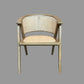 RAVELLA  SOLID ELMWOOD/RATTAN CHAIR KITCHEN CHAIR  DINING CHAIR ACCENT CHAIR  ANTIQUE NATURAL - MyChocolateWood