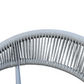 Allerton Aluminium/Rope Look Wicker Design Outdoor Dining Chair