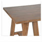 Gila Solid Mango Wood Dining Table 280cm in French Grey - Chocolate Wood