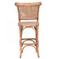 Linden Reclaimed Oak Bar Stool/Counter Stool 50x54x106 Natural