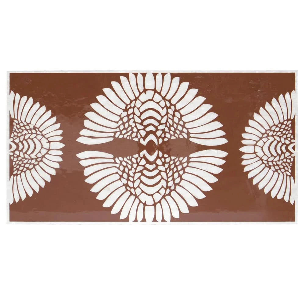 ARIA MOTHER OF PEARL HAND INLAY COFFEE TABLE - MyChocolateWood