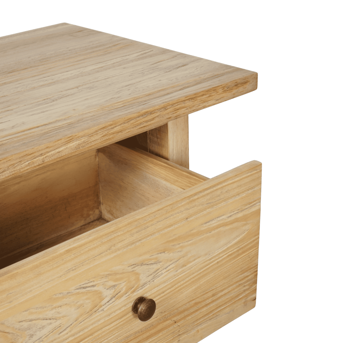 JOELLE 2-DRAWER CONSOLE TABLE/HALL TABLE DISTRESSED RUSTIC - MyChocolateWood