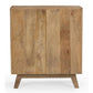 DAKARAI HAND MADE SOLID TIMBER COWHIDE 8 DRAWER CHEST OF DRAWERS/CABINET - MyChocolateWood