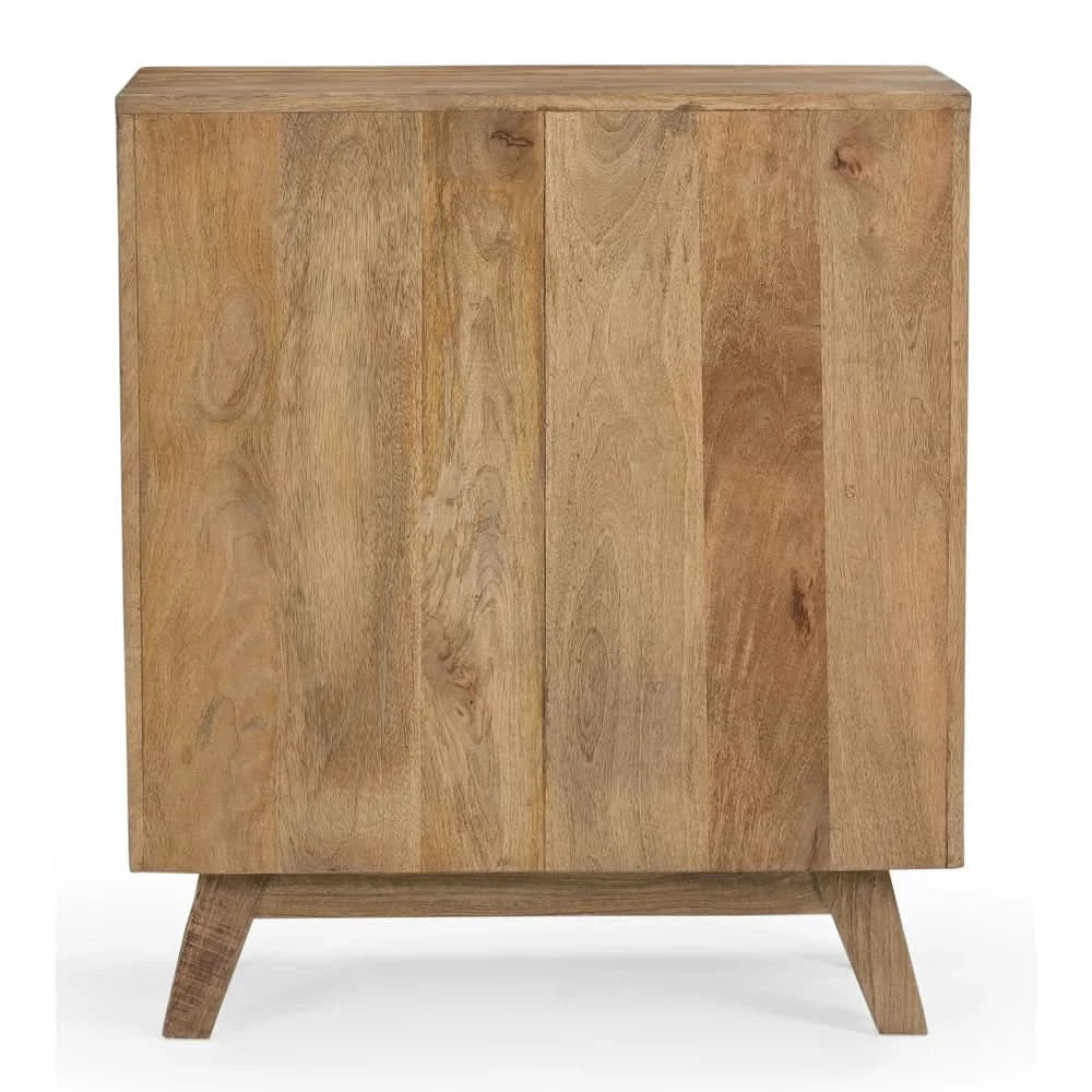 DAKARAI HAND MADE SOLID TIMBER COWHIDE 8 DRAWER CHEST OF DRAWERS/CABINET - MyChocolateWood