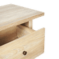 JOELLE 2-DRAWER CONSOLE TABLE/HALL TABLE DISTRESSED NATURAL - MyChocolateWood
